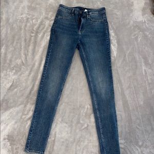 H&M High Waist Super Skinny Jeans